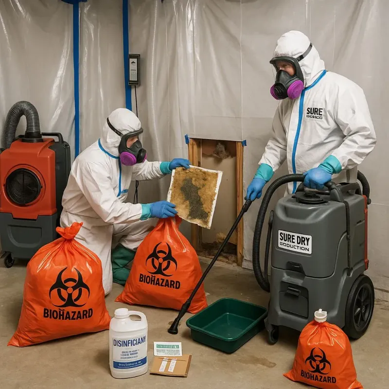 Contaminated Water Handling Protocols process in Easton, CT