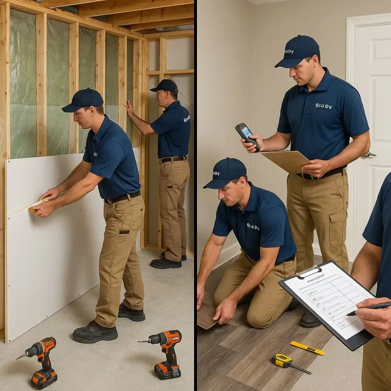 Repairs and Reconstruction process in Easton, CT